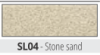 PJQSA 10-SL04 Профиль PROJOLLY SQUARE H= 10 мм, алюминий STONE LINE, цвет stone песок, длина 2700 мм