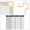 DK 10 EP 270 Антивандальный профиль для плитки до 10 мм, полиров сталь марки AiSi430, длина 2700 мм